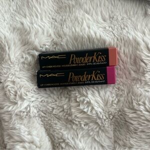 2 MAC PowderKiss Lip+Cheek Mousse